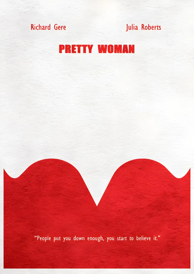 Pretty Woman metal tablo
