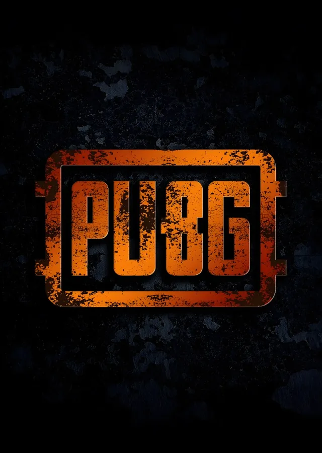 PUBG - Turuncu Logo metal tablo