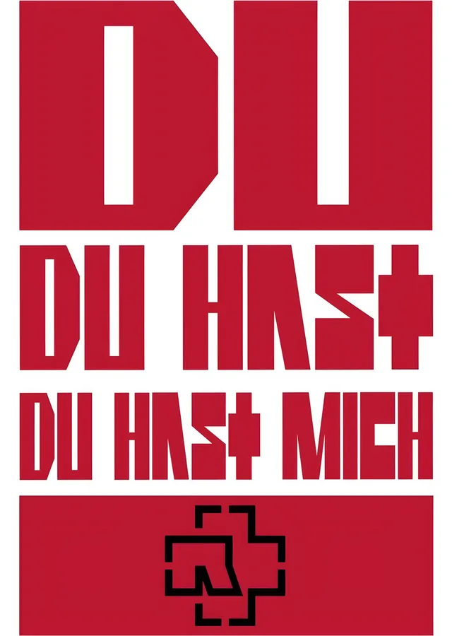 Rammstein - Du Hast metal tablo