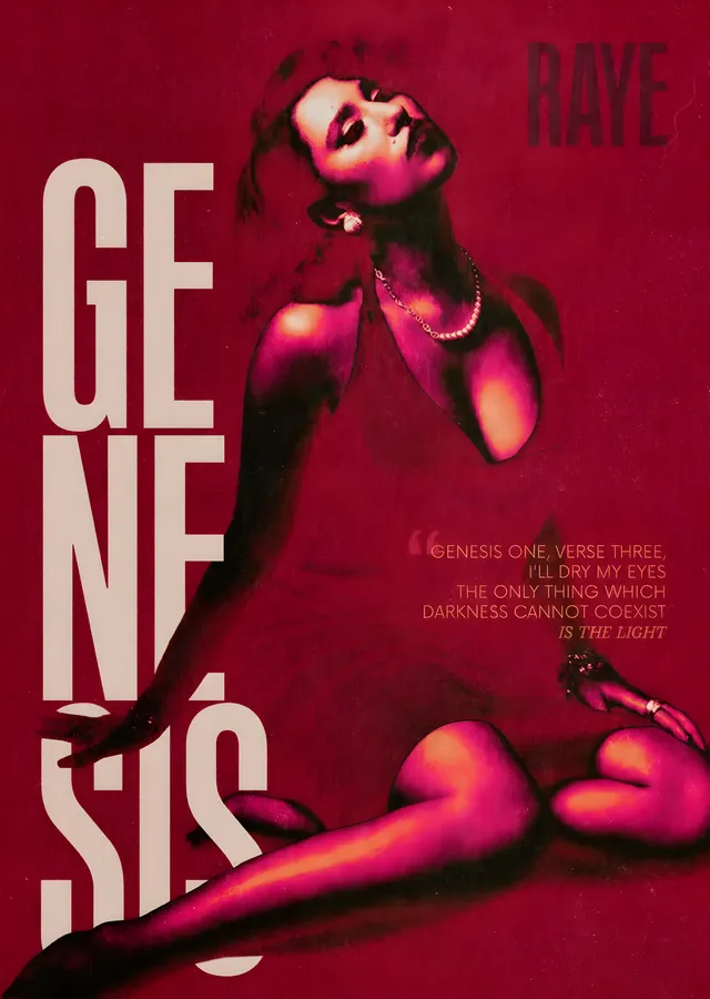 Raye - Genesis metal tablo
