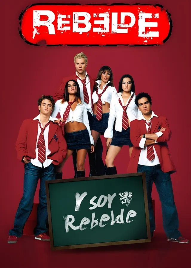 RBD - Y Soy Rebelde metal tablo