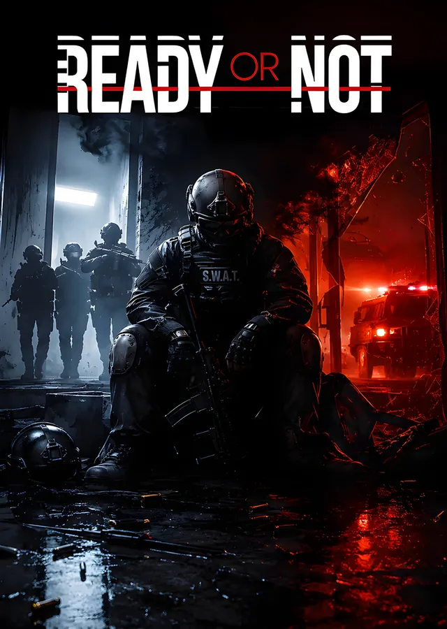 Ready or Not: Kızıl Işıklı Baskın Anı metal tablo