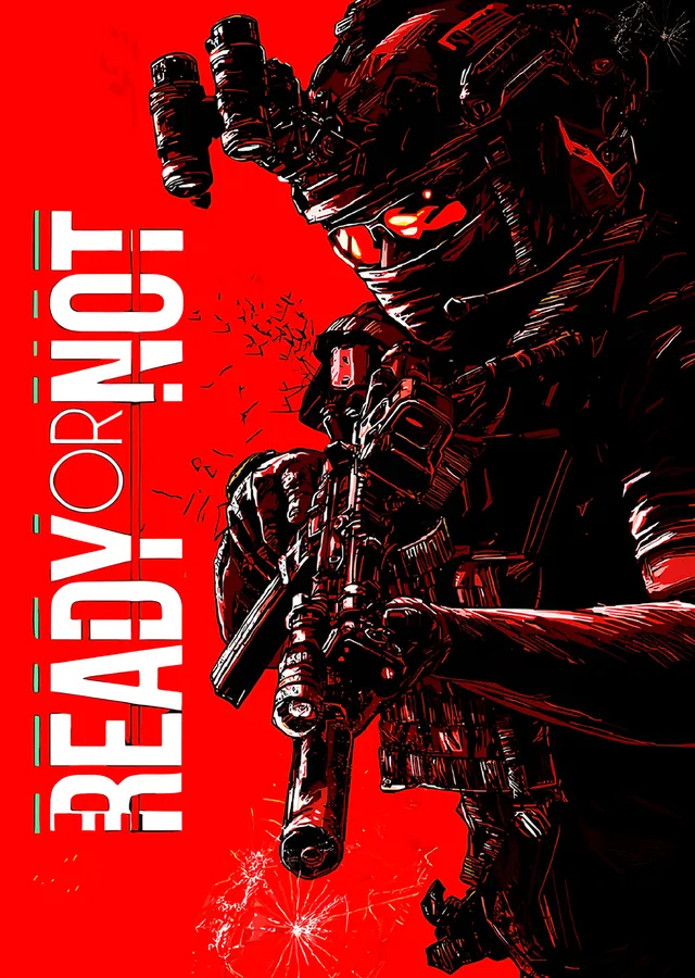 Ready or Not: Kızıl Zeminde İkiye Bölünmüş Operatör metal tablo