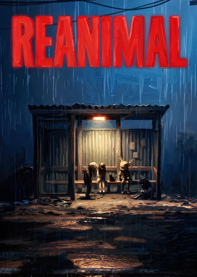 Reanimal: Yağmurlu Kulübede Çocuklar metal tablo