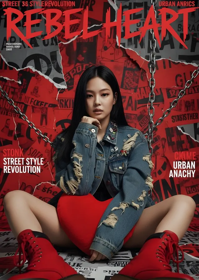 Rebel Heart - Sokak Stili metal tablo