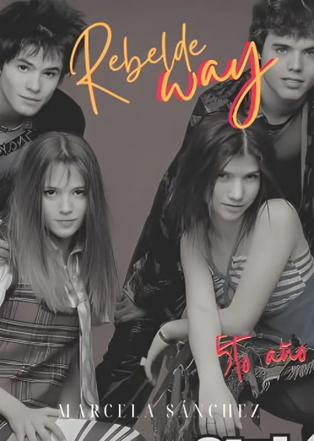 Rebelde Way - Siyah Beyaz Kadro metal tablo