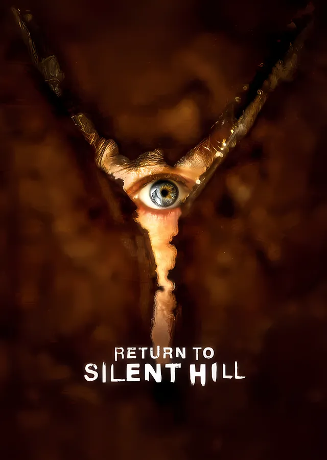 Return to Silent Hill - Göz metal tablo
