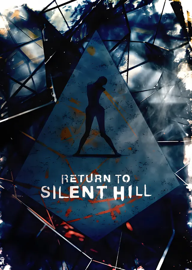 Return to Silent Hill - Kırık Cam metal tablo