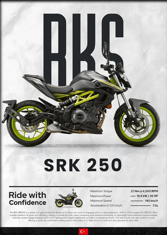 RKS SRK 250 metal tablo