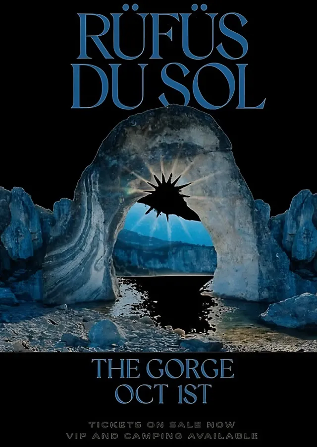 Rüfüs Du Sol - The Gorge metal tablo