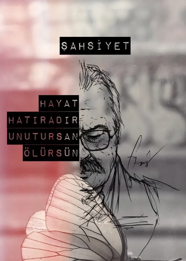 Şahsiyet - Hayat Hatıradır metal tablo