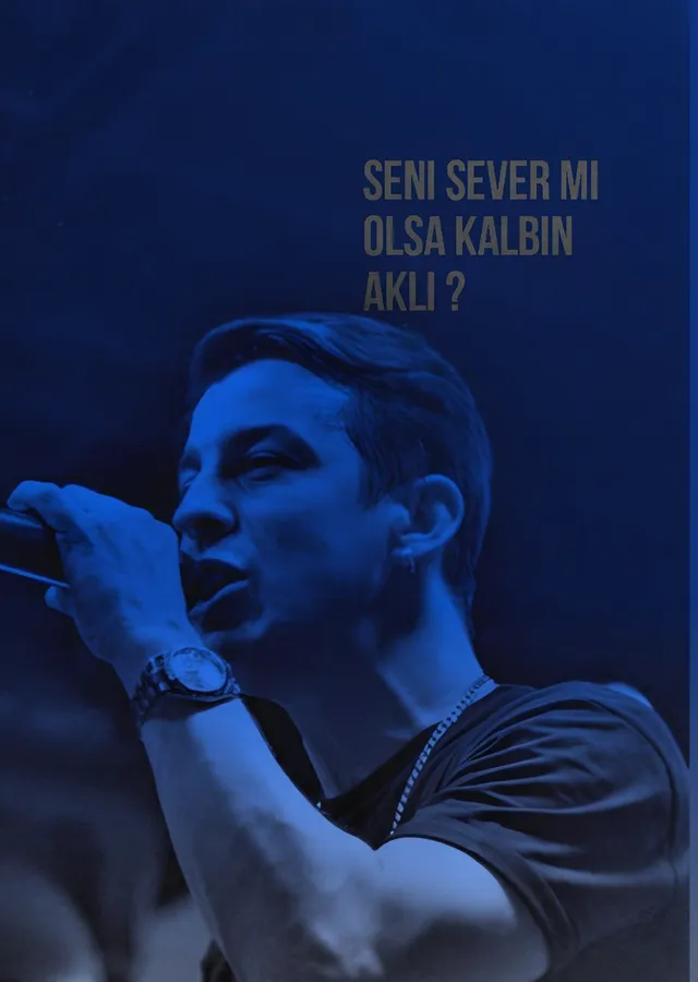 Norm Ender - Seni Sever Mi Olsa Kalbin Aklı metal tablo