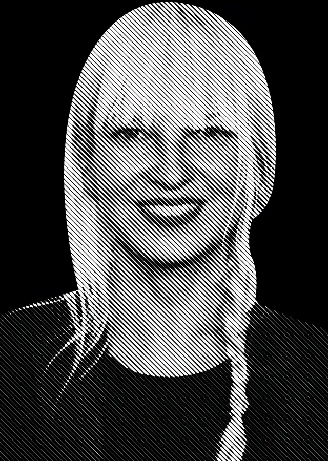 Sia - Çizgi Portre metal tablo