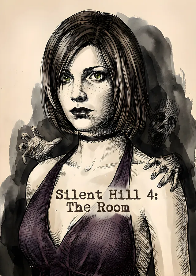 Silent Hill 4: The Room metal tablo