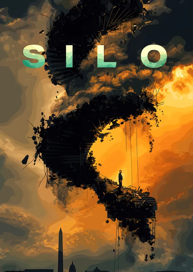 Silo - Duman Hilali metal tablo