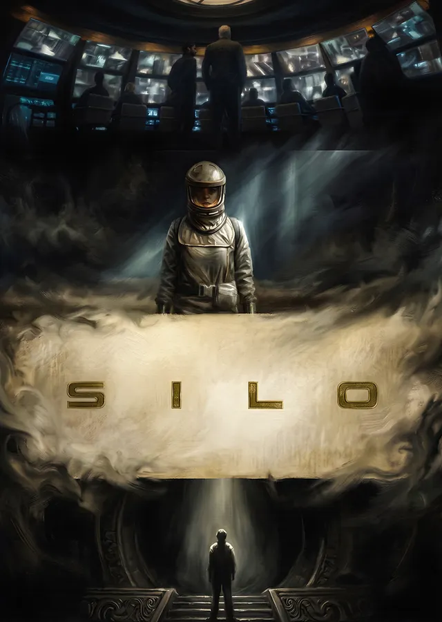 Silo - Kapının Ardında metal tablo