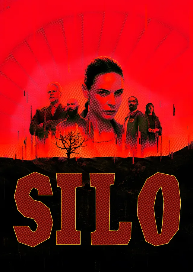 Silo - Kızıl Afiş metal tablo