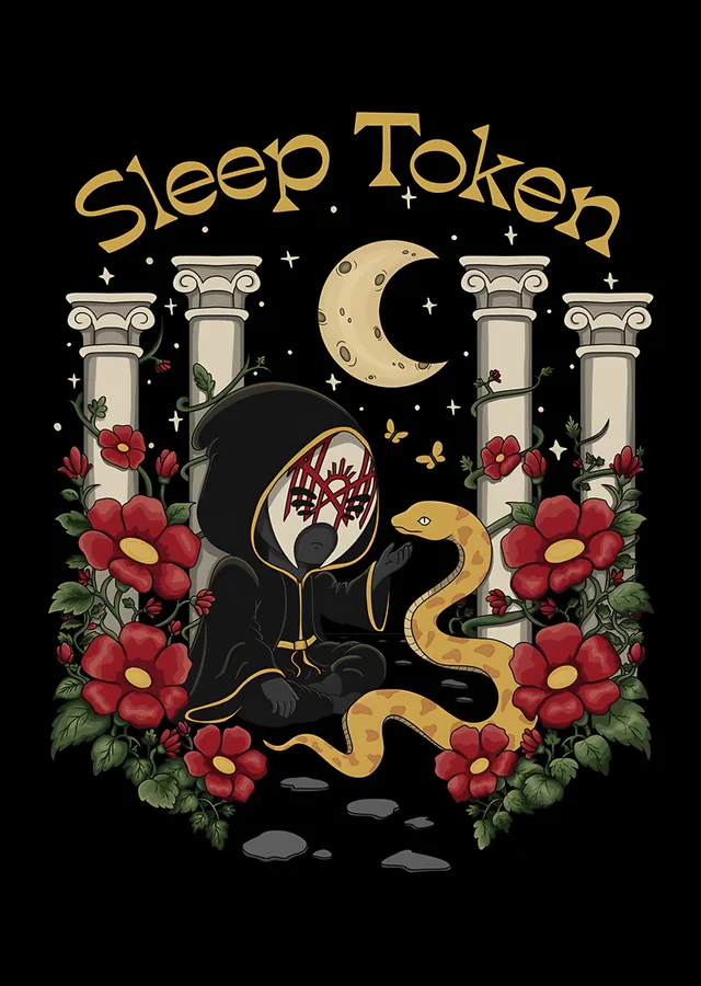 Sleep Token - Eden's Serpent metal tablo