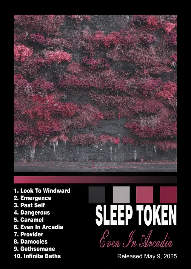 Sleep Token - Even in Arcadia Künye metal tablo