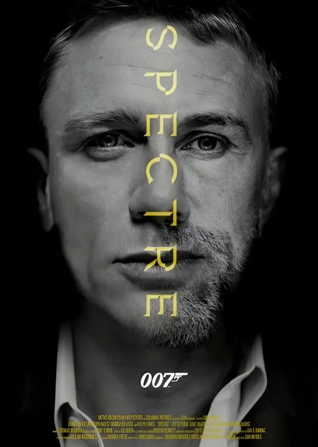 Spectre Portre Afişi metal tablo