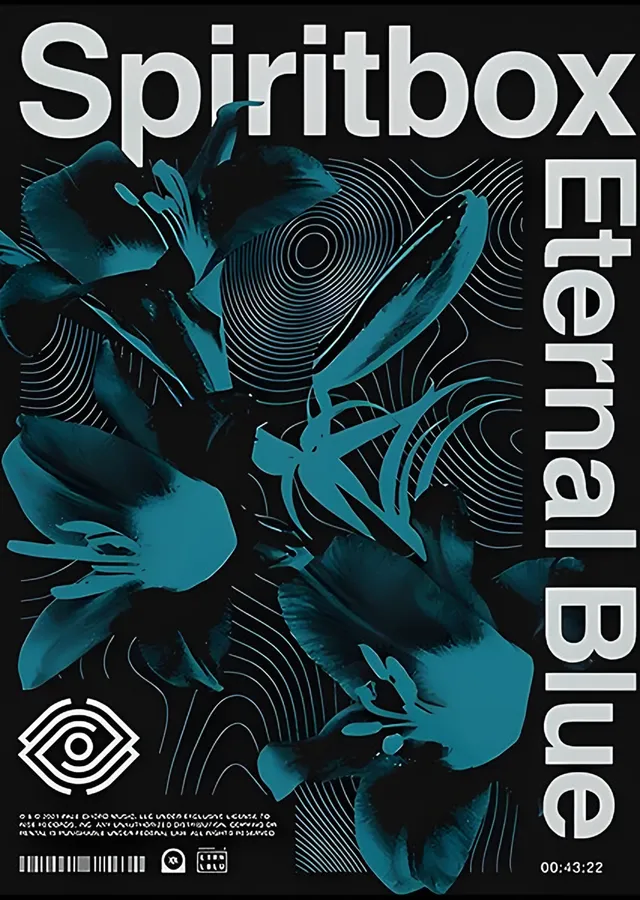 Spiritbox - Eternal Blue Desen metal tablo