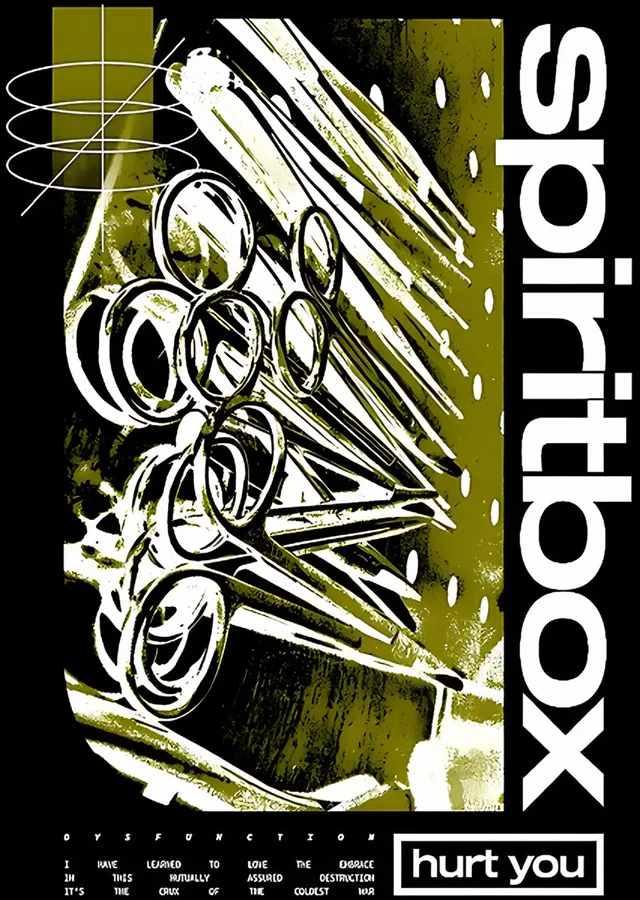 Spiritbox - Hurt You metal tablo