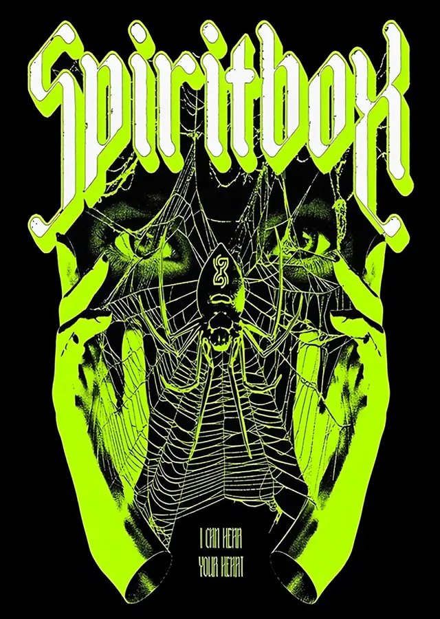 Spiritbox - Neon Yeşil metal tablo