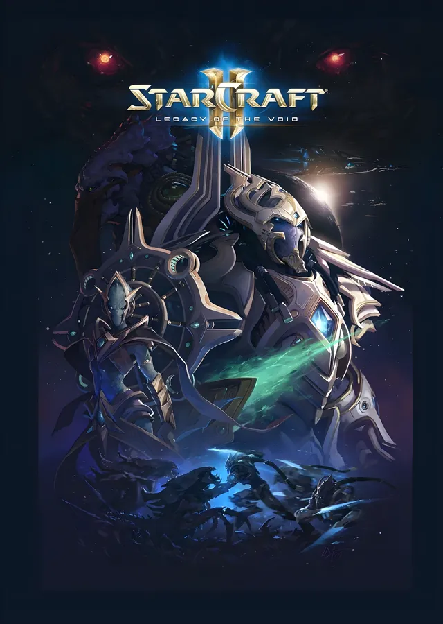 StarCraft II - Legacy of the Void metal tablo