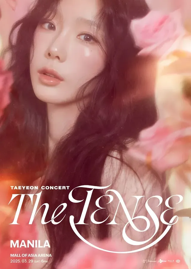 Taeyeon - The TENSE Konser Afişi metal tablo