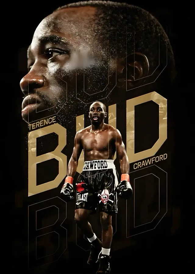 Terence Crawford: Bud metal tablo