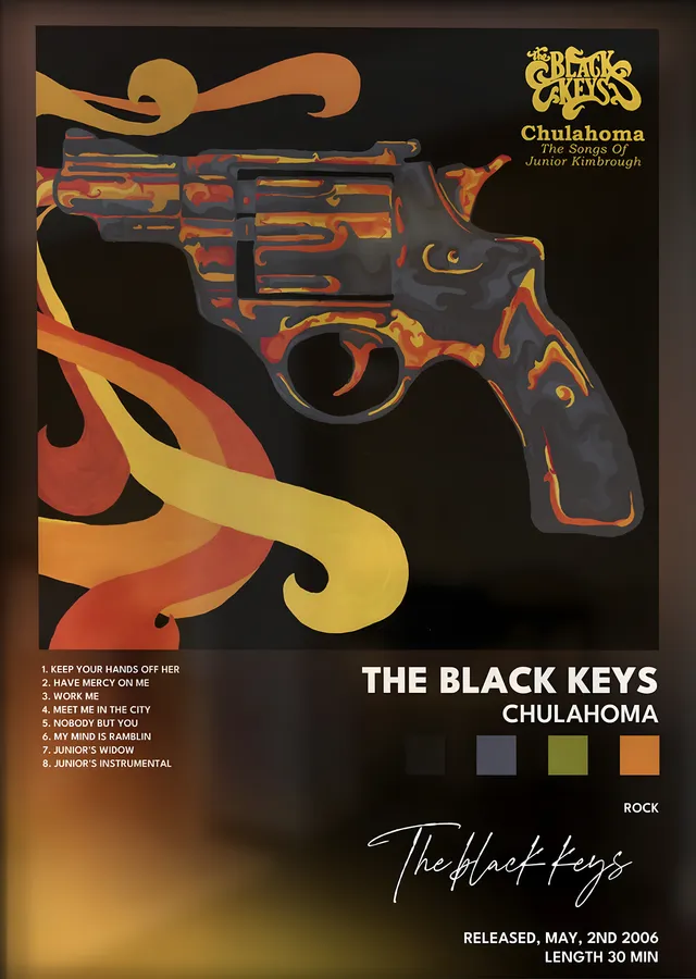 The Black Keys: Chulahoma metal tablo
