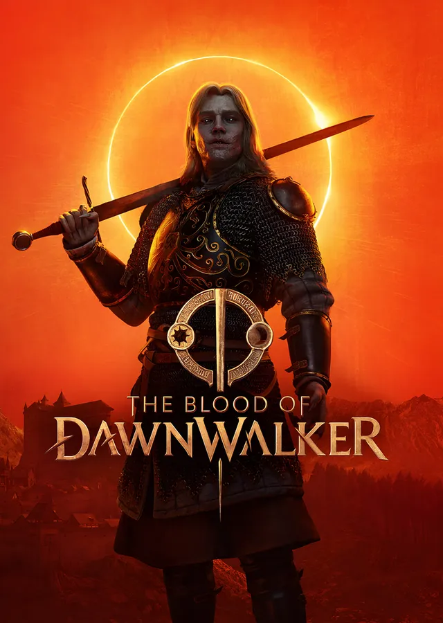 The Blood of Dawnwalker - Omuzda Kılıç metal tablo