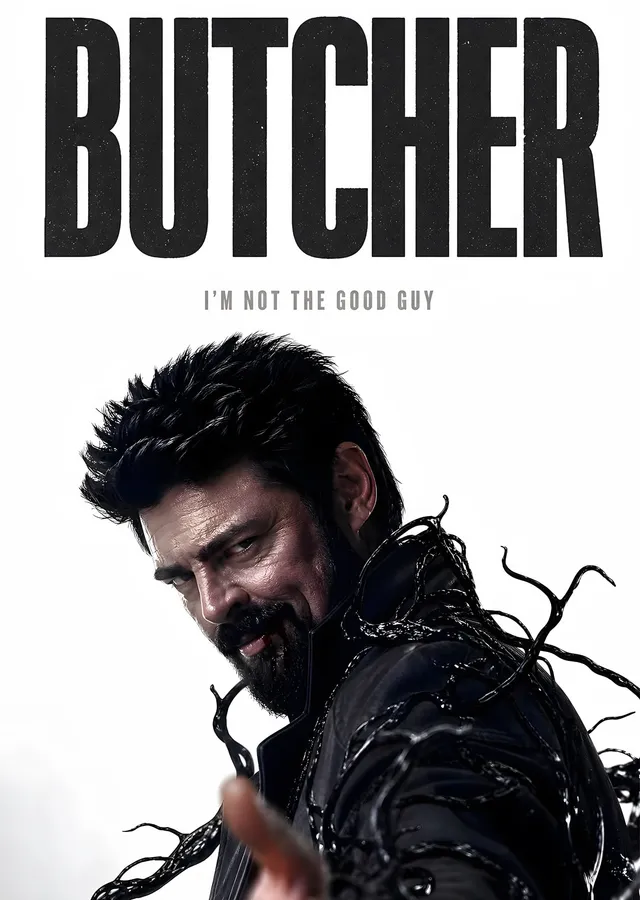 The Boys: Butcher, I'm Not the Good Guy metal tablo