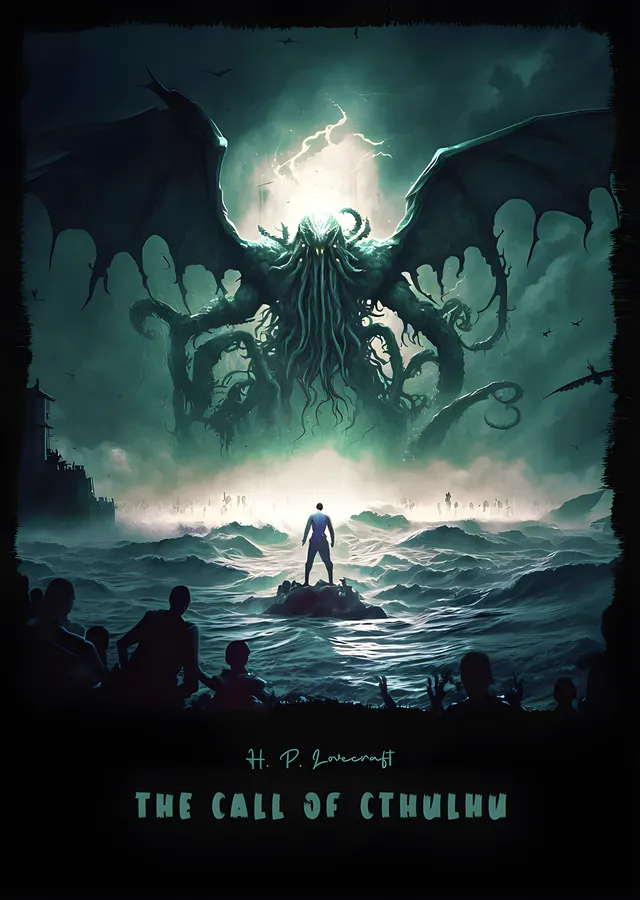 The Call of Cthulhu - Deniz metal tablo