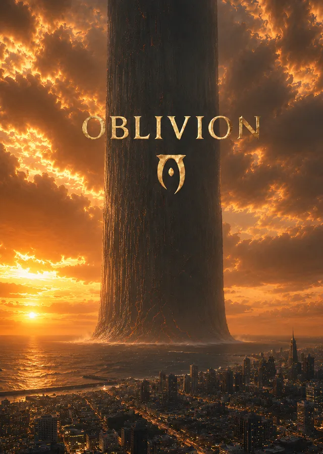 The Elder Scrolls IV: Oblivion Kulesi metal tablo