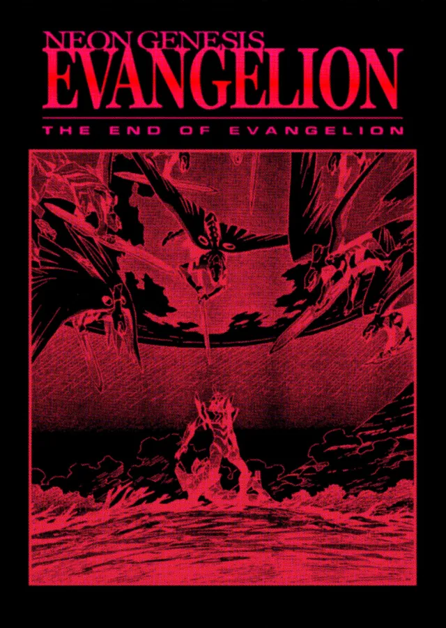 The End of Evangelion - Kızıl Deniz metal tablo
