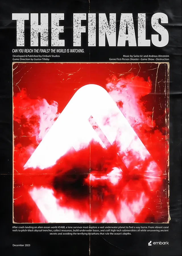 The Finals: Kızıl Üçgen Amblemi metal tablo