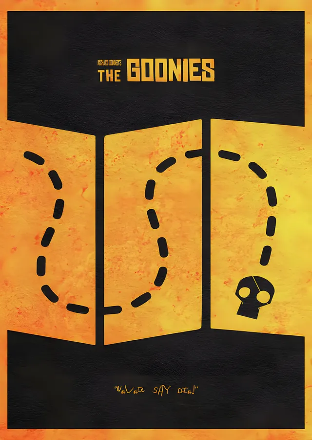 The Goonies metal tablo