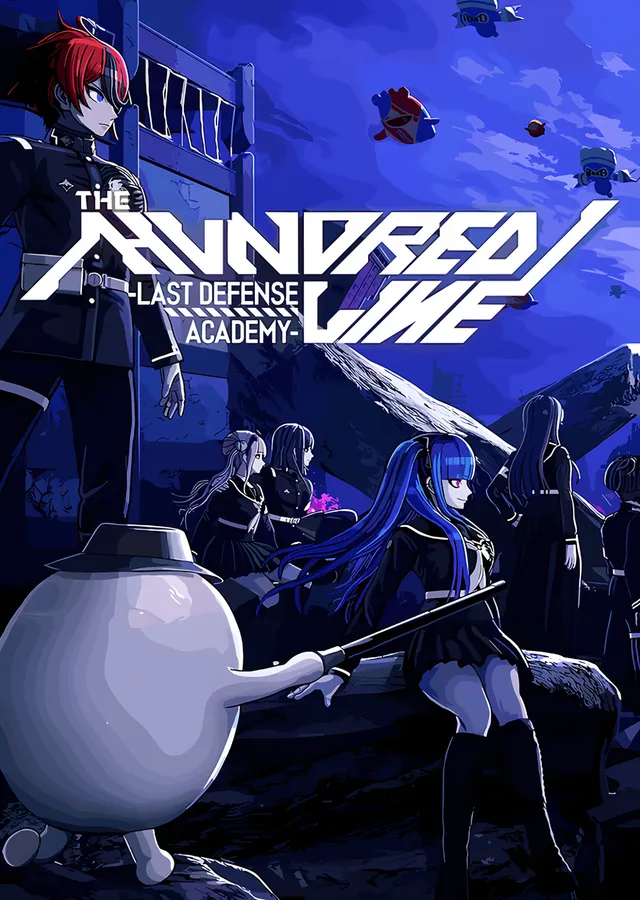 The Hundred Line: Mavi Gecede Savunma Ekibi metal tablo