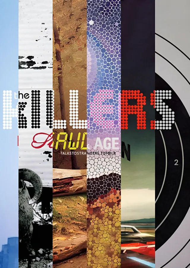 The Killers - Albüm Şeritleri metal tablo