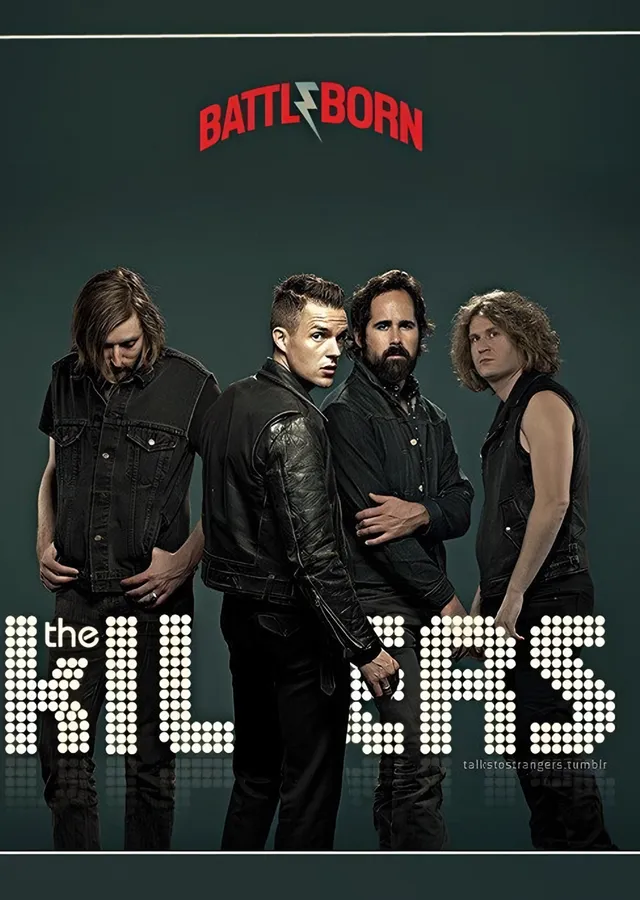 The Killers - Battle Born metal tablo