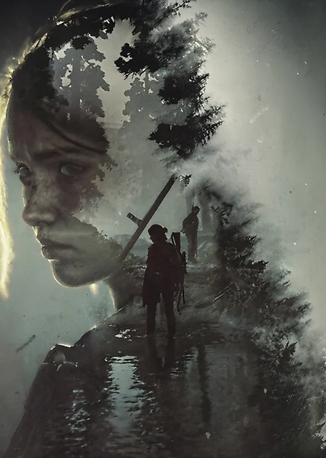 The Last of Us - Ellie metal tablo