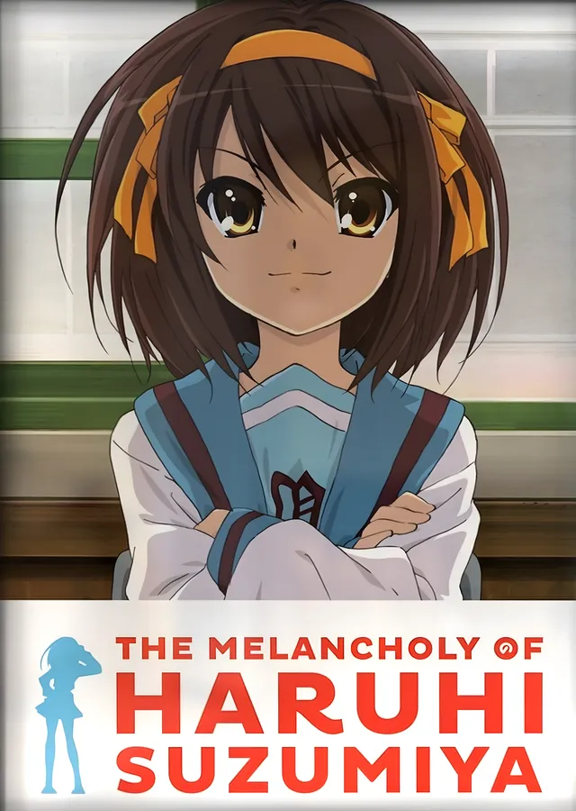 The Melancholy of Haruhi Suzumiya metal tablo