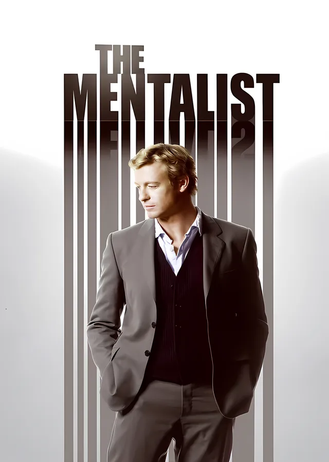 The Mentalist: İkinci Sezon Afişi metal tablo
