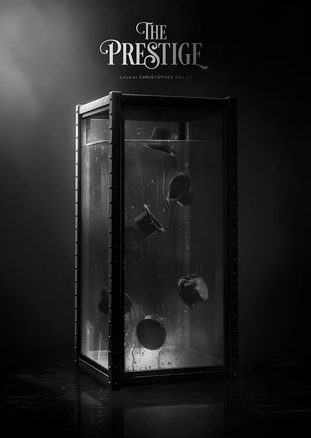 The Prestige - Cam Kabin metal tablo