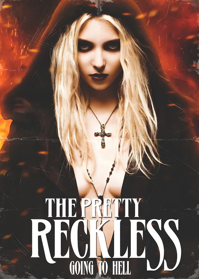 The Pretty Reckless - Going to Hell metal tablo