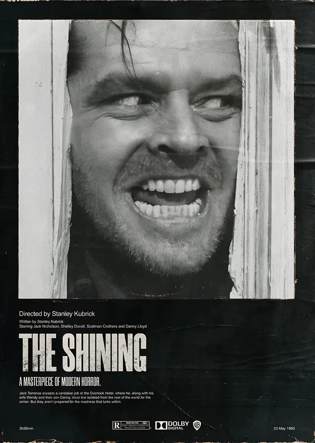 The Shining - Kapı Ardında metal tablo