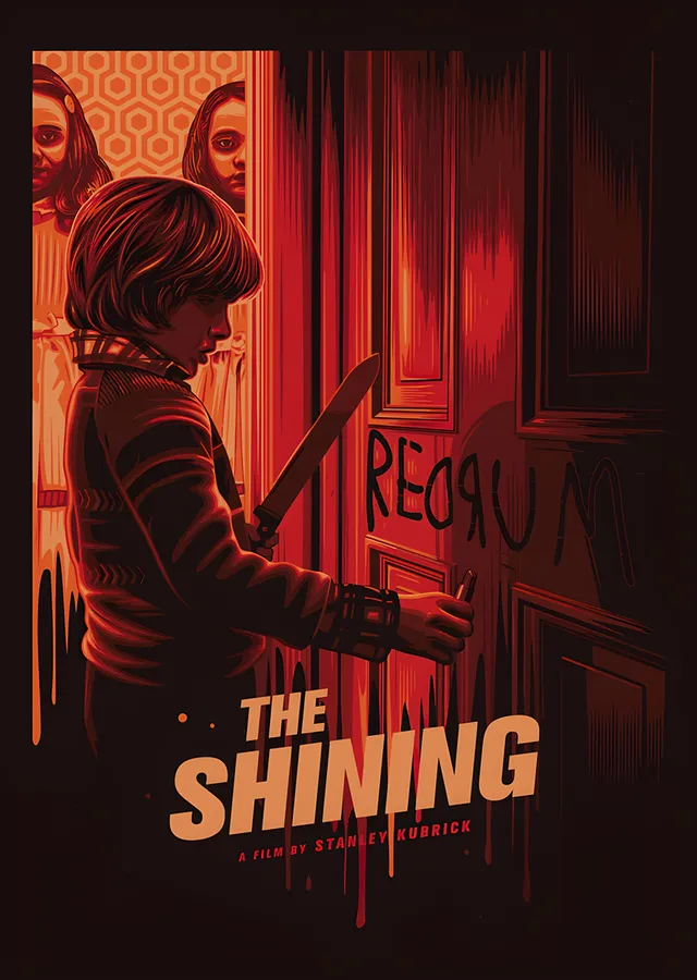 The Shining - Redrum metal tablo