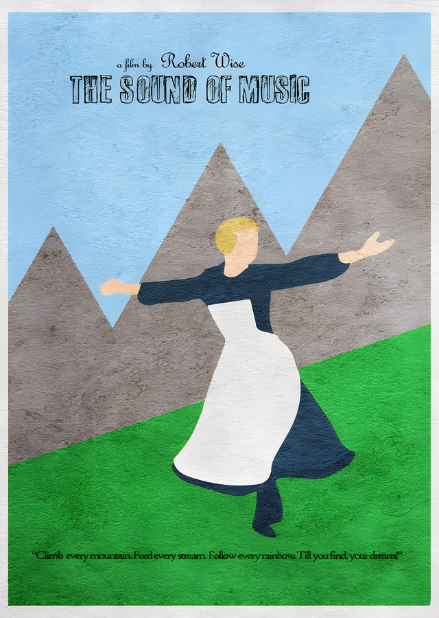 The Sound of Music metal tablo