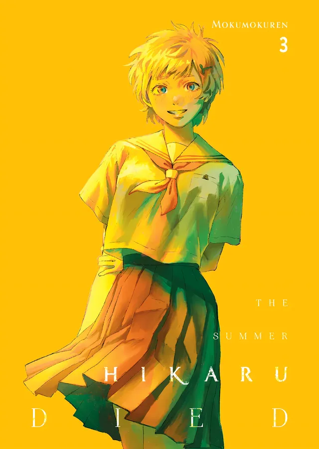 The Summer Hikaru Died Sarı Yaz metal tablo